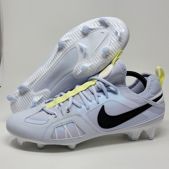Nike Huarache 9 Varsity LAX SE Cleats Men’s Size 10 FZ3620-001 Lacrosse New - Picture 1 of 10